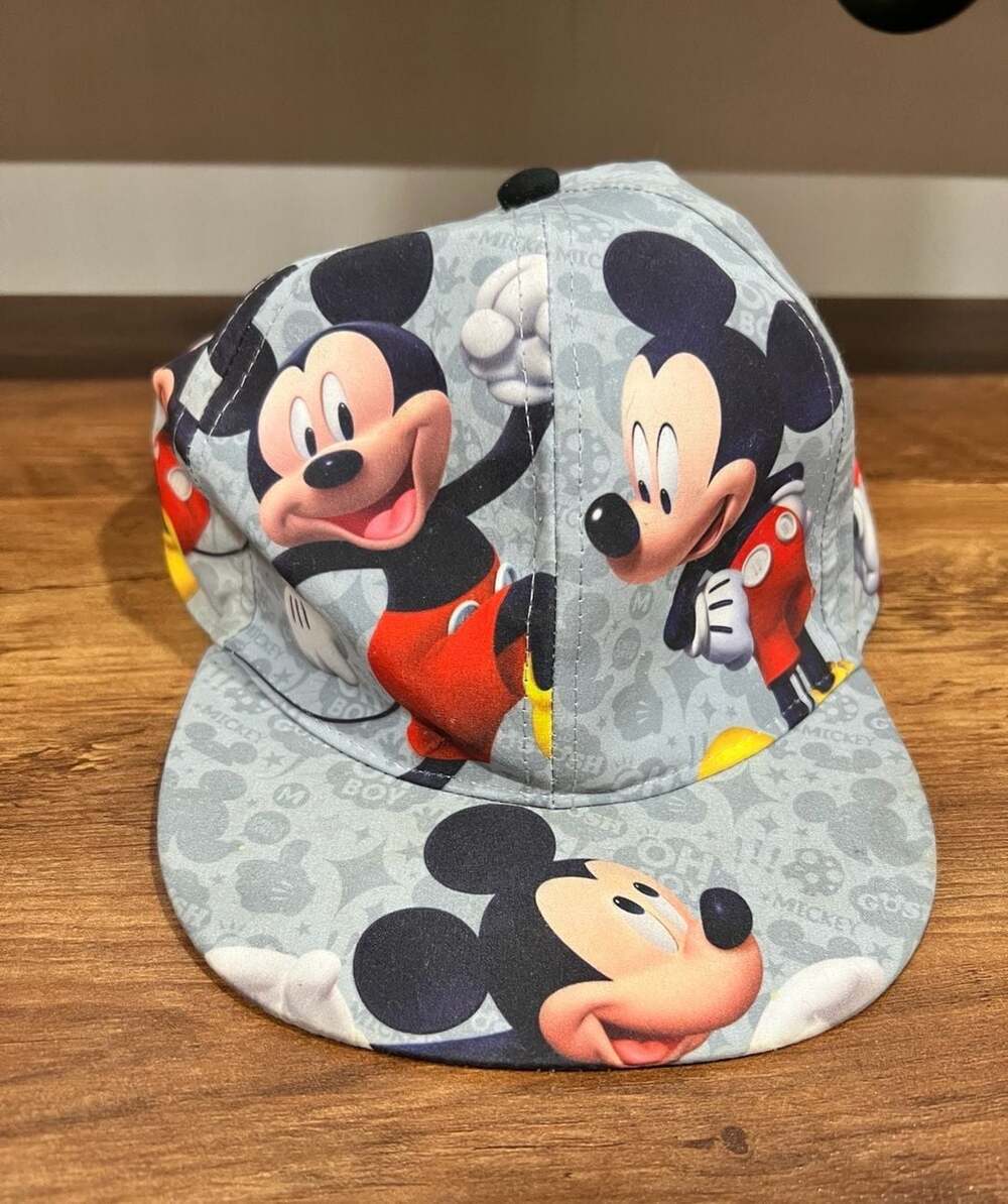 Disney Mickey Mouse All-Over Print Youth Snapback Baseball Cap